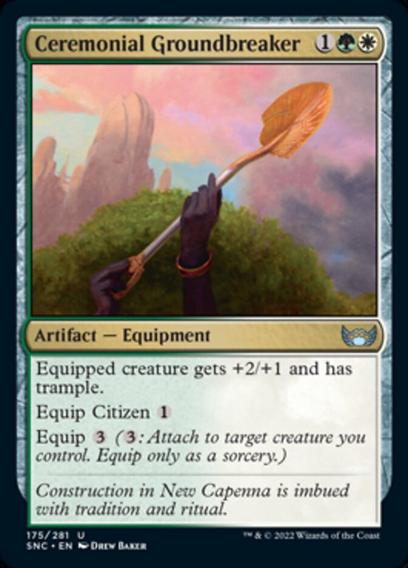 Ceremonial Groundbreaker [Streets of New Capenna][FOIL]