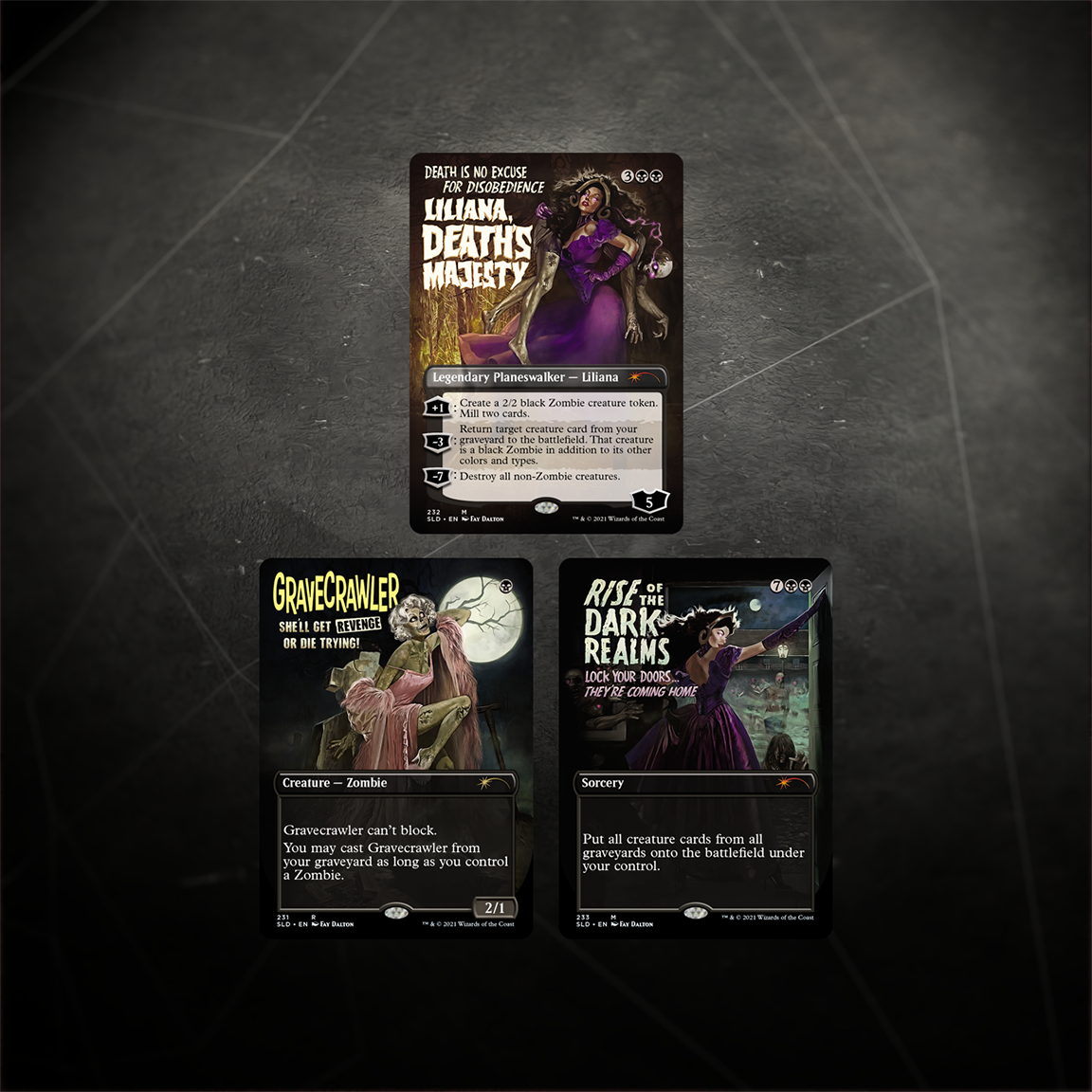 Magic The Gathering, Secret Lair: Thrilling Tales of the Undead Magic The Gathering, Secret Lair: Thrilling Tales of the Undead