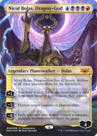 Nicol Bolas, Dragon-God [Mythic Edition: War of the Spark][FOIL]