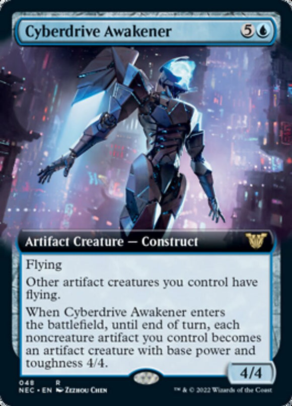 Cyberdrive Awakener (Extended Art) [Commander: Kamigawa: Neon Dynasty]