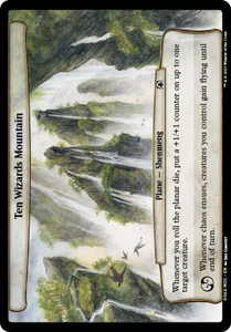 Ten Wizards Mountain [Planechase: March of the Machine]