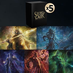 Magic The Gathering, Secret Lair: Theros Stargazing Bundle, Vol. I-V