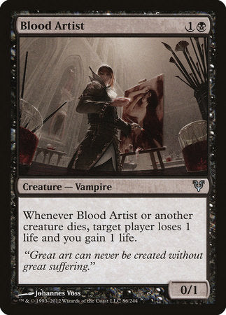 Blood Artist [Avacyn Restored][FOIL]