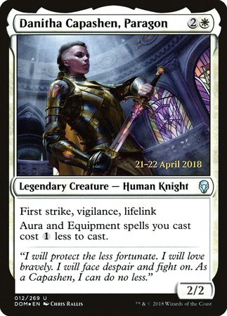 Danitha Capashen, Paragon [Prerelease Cards][FOIL]