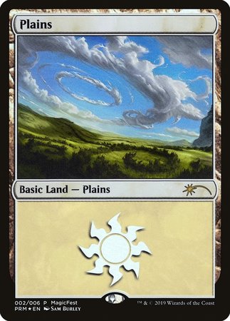 Plains (2019) [MagicFest Cards][FOIL]