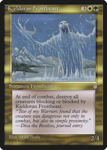 Kjeldoran Frostbeast [Ice Age]