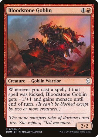 Bloodstone Goblin [Dominaria][FOIL]