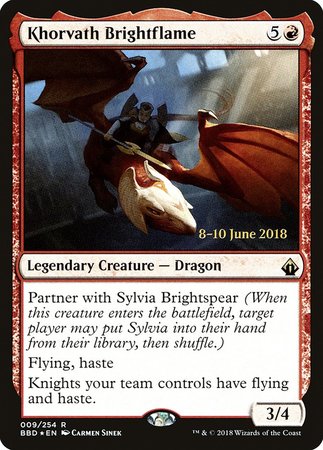 Khorvath Brightflame [Launch Party & Release Event Promos][FOIL]