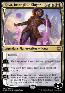 Kaya, Intangible Slayer [Promo Pack: Phyrexia: All Will Be One]