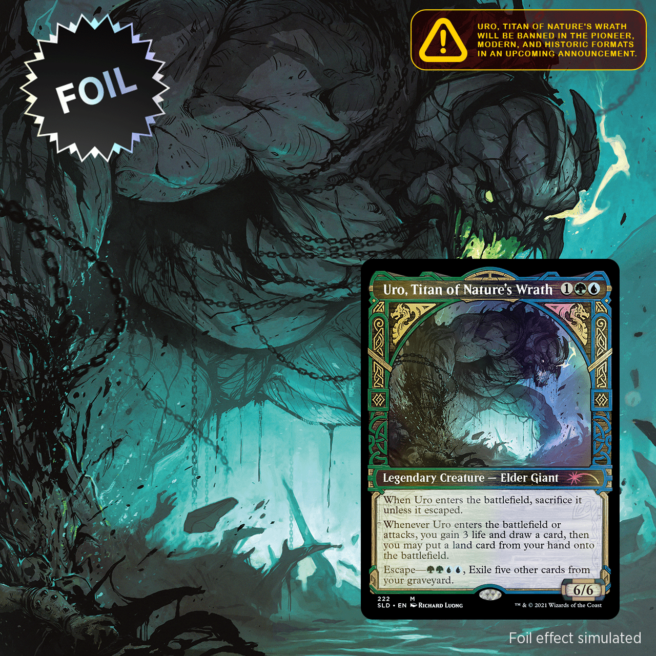 Magic The Gathering, Secret Lair: Showcase: Kaldheim - Part 1 Magic The Gathering, Secret Lair: Showcase: Kaldheim - Part 1