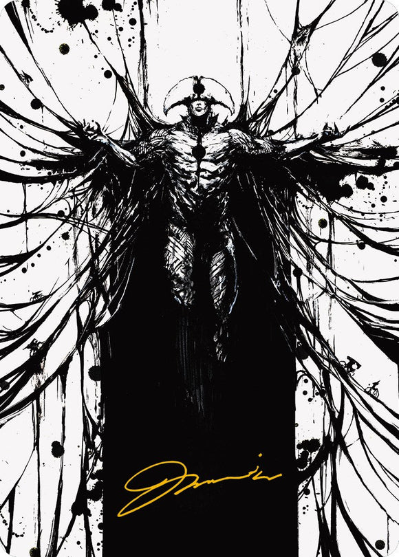 Sinew Dancer Art Card (Gold-Stamped Signature) [Art Series: Phyrexia: All Will Be One]