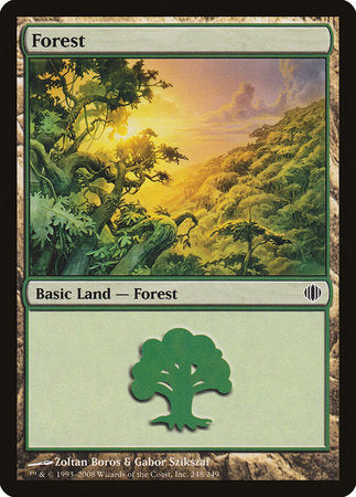 Forest (248) [Shards of Alara][FOIL]