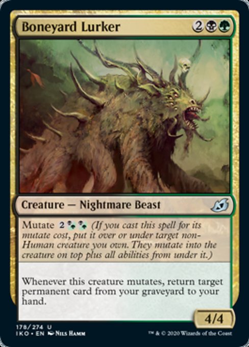 Boneyard Lurker [Ikoria: Lair of Behemoths][FOIL]
