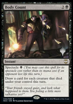 Body Count [Promo Pack: Streets of New Capenna][FOIL]