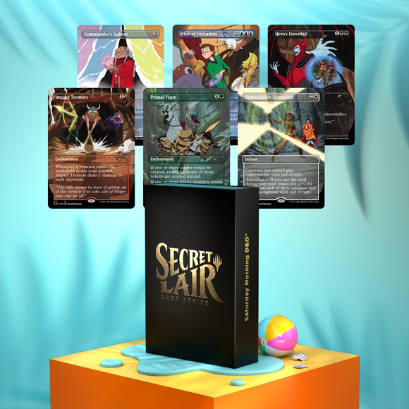Magic The Gathering, Secret Lair: Saturday Morning D&D – Card Magic The Gathering, Secret Lair: Saturday Morning D&D – Card