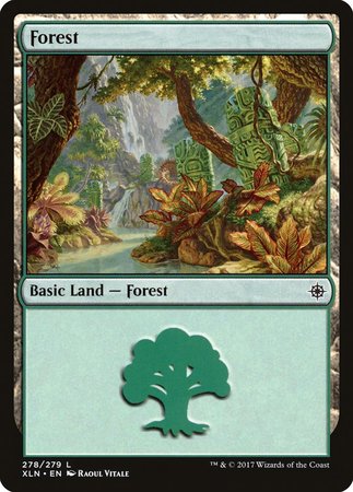 Forest (278) [Ixalan][FOIL]
