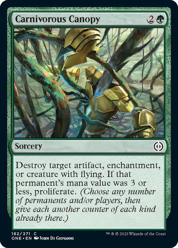 Carnivorous Canopy [Phyrexia: All Will Be One]