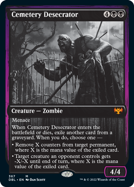 Cemetery Desecrator [Innistrad: Double Feature][FOIL]