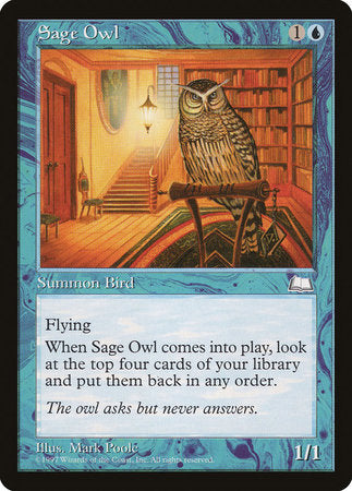 Sage Owl [Weatherlight]