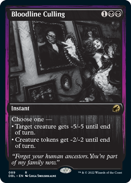 Bloodline Culling [Innistrad: Double Feature][FOIL]