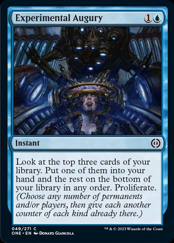 Experimental Augury [Phyrexia: All Will Be One][FOIL]