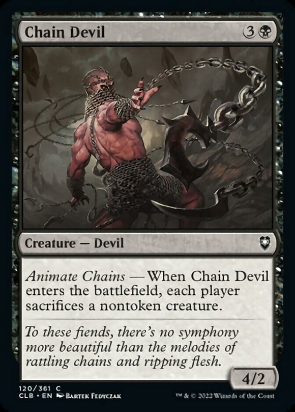 Chain Devil [Commander Legends: Battle for Baldur's Gate][FOIL]