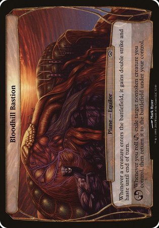 Bloodhill Bastion (Planechase 2012) [Oversize Cards]