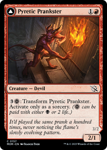 Pyretic Prankster [March of the Machine][FOIL]