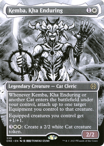 Kemba, Kha Enduring (Borderless) [Phyrexia: All Will Be One]