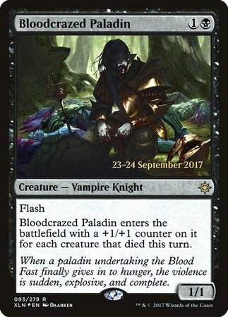 Bloodcrazed Paladin [Prerelease Cards][FOIL]