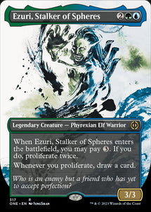 Ezuri, Stalker of Spheres (Showcase) [Phyrexia: All Will Be One]