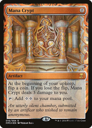 Mana Crypt [Masterpiece Series: Kaladesh Inventions][FOIL]