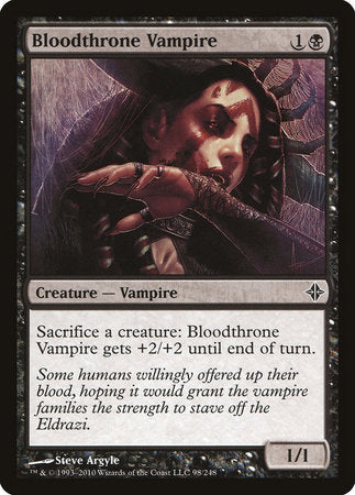 Bloodthrone Vampire [Rise of the Eldrazi][FOIL]