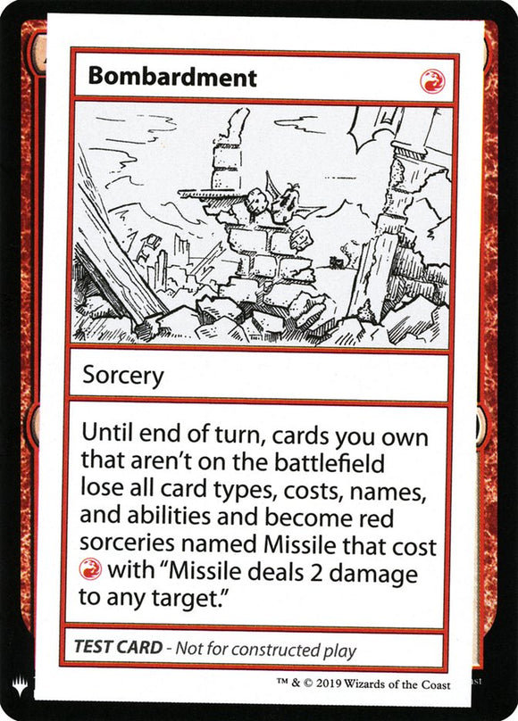 Bombardment [Mystery Booster: Convention Edition Exclusives]