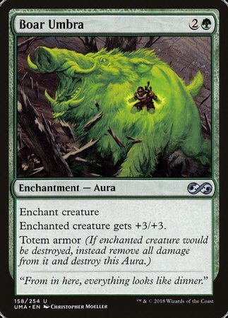 Boar Umbra [Ultimate Masters][FOIL]