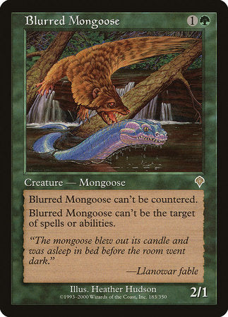 Blurred Mongoose [Invasion][FOIL]