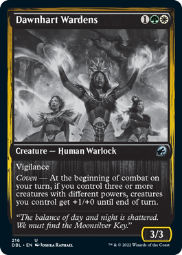 Dawnhart Wardens [Innistrad: Double Feature][FOIL]
