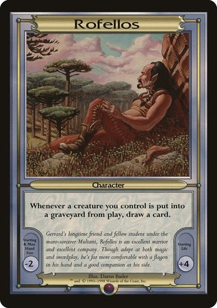 Rofellos (Oversize) [Vanguard]
