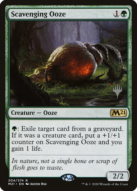 Scavenging Ooze [Promo Pack: Core Set 2021]