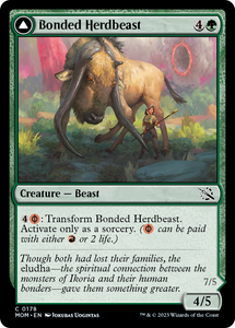 Bonded Herdbeast [March of the Machine][FOIL]