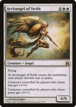 Archangel Elspeth [March of the Machine][FOIL]