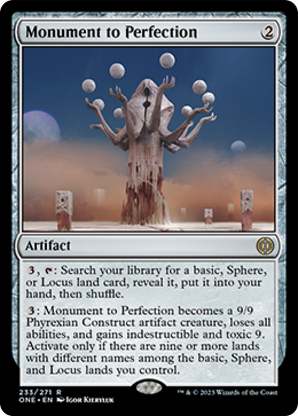 Monument to Perfection [Phyrexia: All Will Be One]