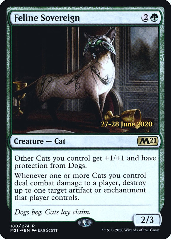 Feline Sovereign [Prerelease Cards][FOIL]