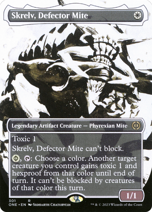 Skrelv, Defector Mite (Showcase) [Phyrexia: All Will Be One]