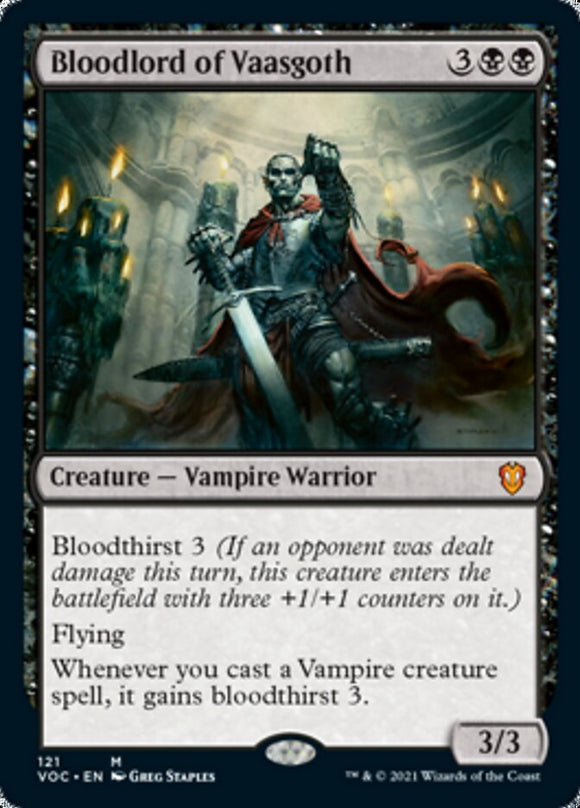 Bloodlord of Vaasgoth [Commander: Innistrad: Crimson Vow]