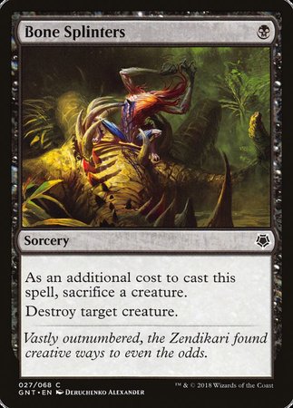 Bone Splinters [Magic Game Night]