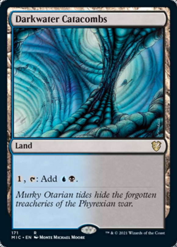 Darkwater Catacombs [Commander: Innistrad: Midnight Hunt]