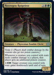 Necrogen Rotpriest [Phyrexia: All Will Be One][FOIL]