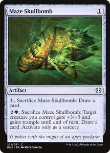 Maze Skullbomb [Phyrexia: All Will Be One][FOIL]