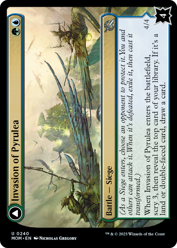 Invasion of Pyrulea [March of the Machine][FOIL]